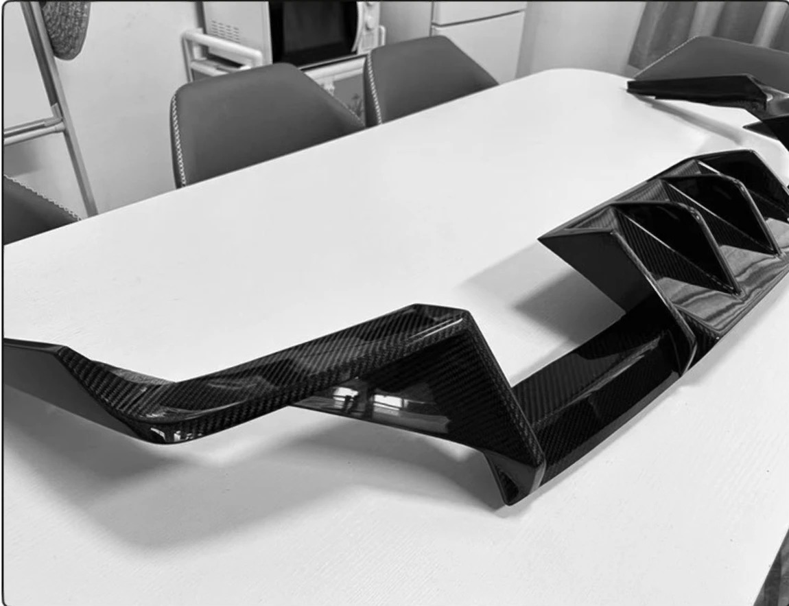 For  M2 G87 Body Parts Carbon Fiber Rear Lip R44 with Rear Shovel Off-Duty Surround Car Accessories